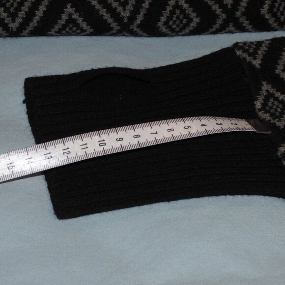 Telluride Black / Gray long cardigan sz L - Picture 7 of 16